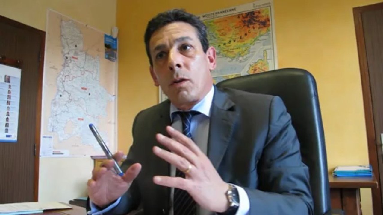 Luc Ankri, sous-préfet de Nyons, parle de sa fonction