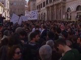 Итальянцы протестуют против результатов выборов