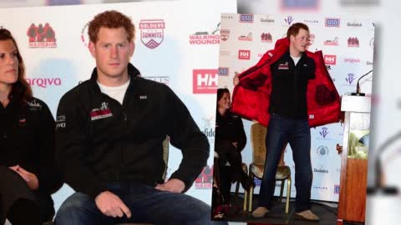 Prinz harry am südpol