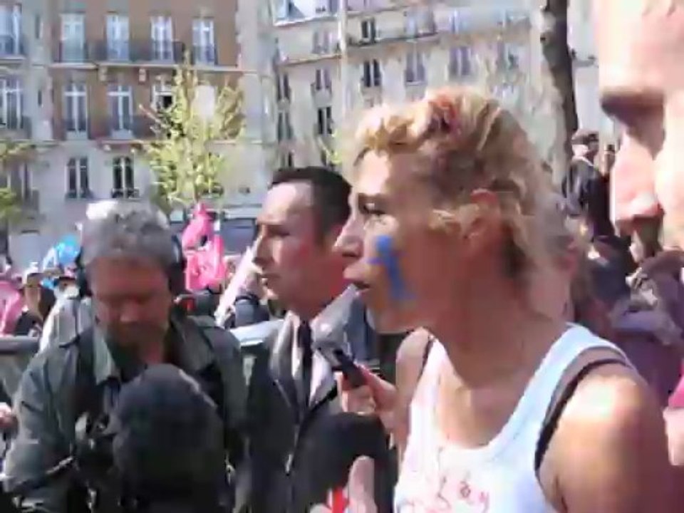 Frigide Barjot : Manif du 21 avril 2013 contre le Mariage pour Tous