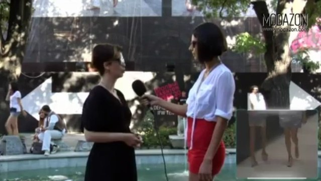 Istanbul Fashion Week Ağustos 2010 - Gül Ağış Röportaj