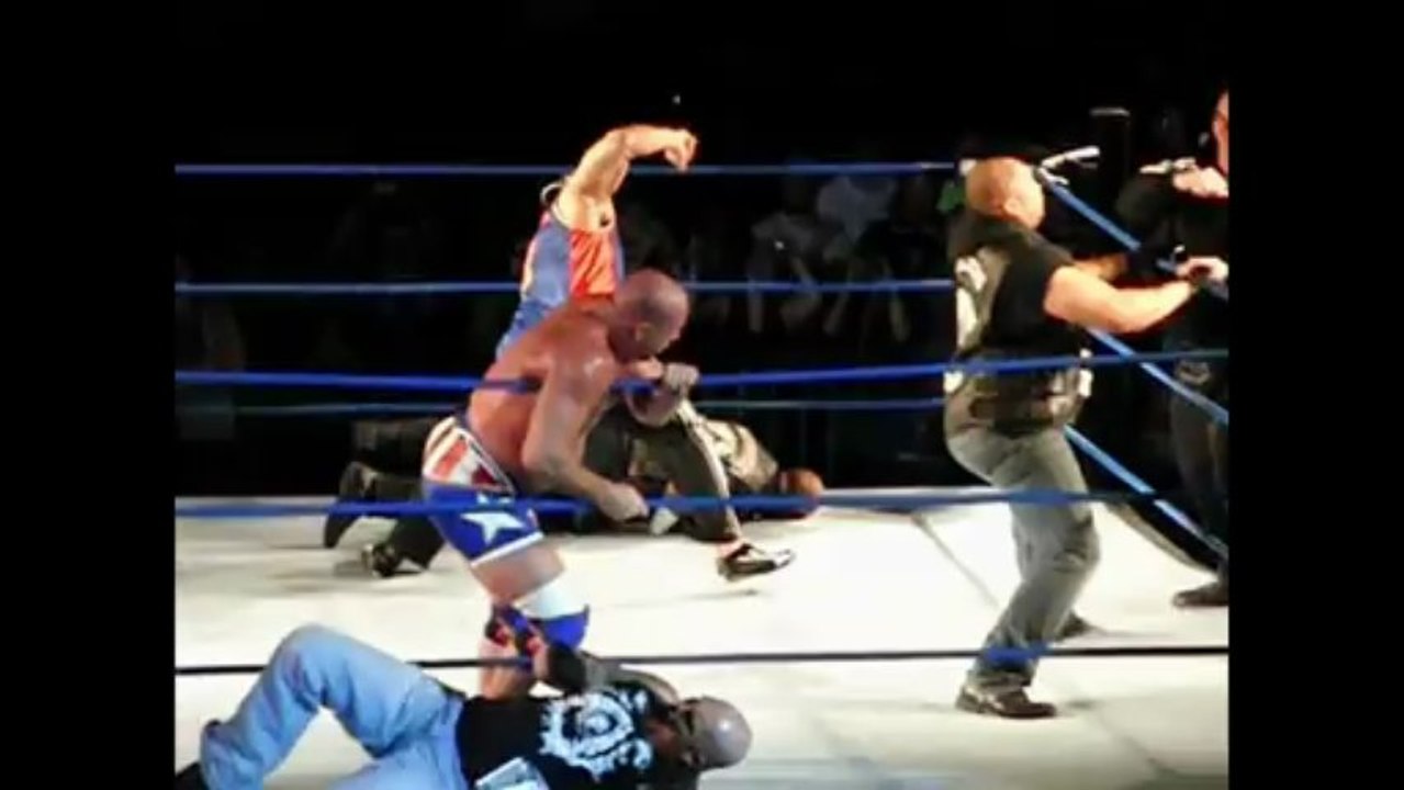 Wrasslin' vs High Speed Camera - Bully Ray vs Kurt Angle