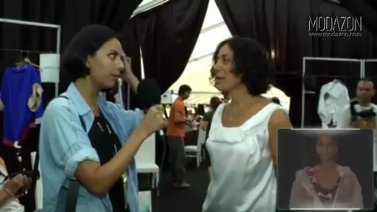 Istanbul Fashion Week Ağustos 2010 -  Mehtap Elaidi Röportaj