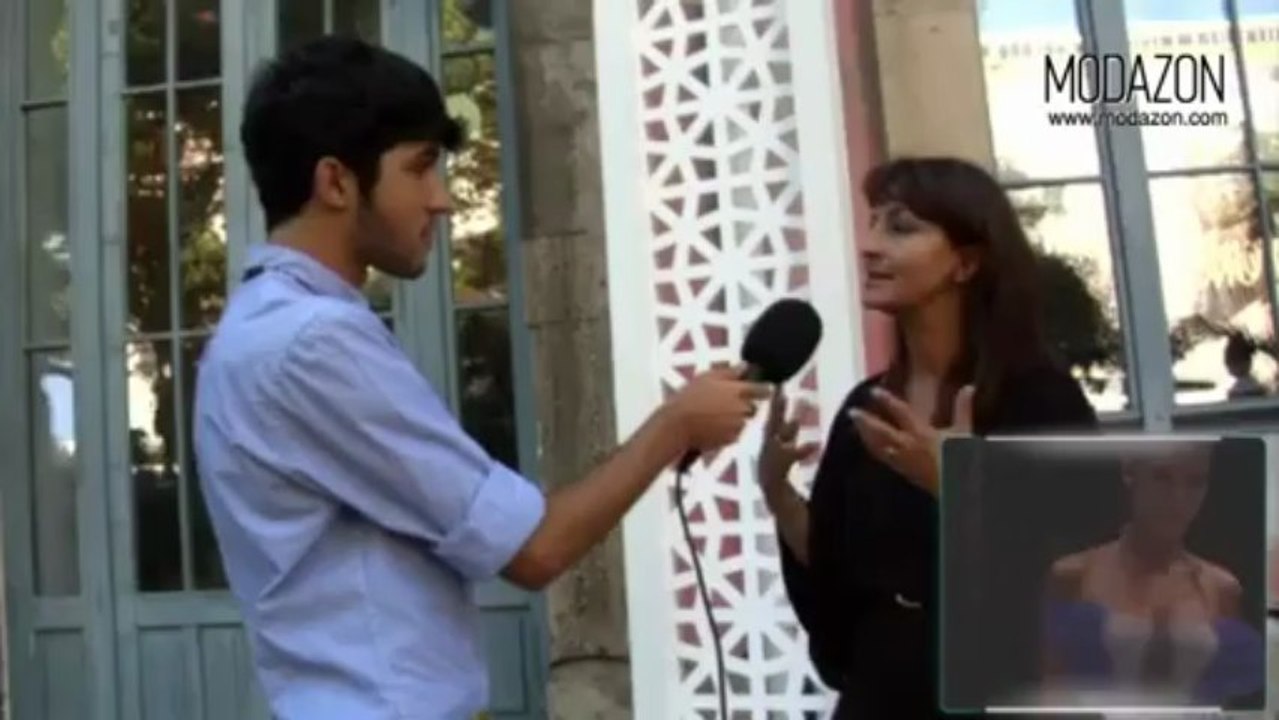 Istanbul Fashion Week Ağustos 2010 -  Deniz Mercan Röportaj