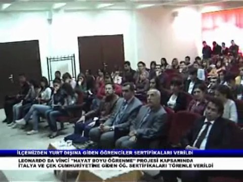 ZİLE TURİZM YÜKSEK OKULUNDA SERTİFİKA TÖRENİ