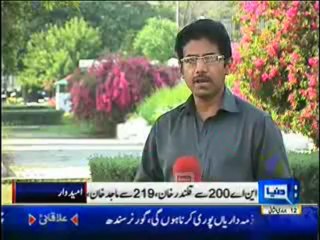 Dunya News 9pm Bulletin - 22nd April 2013
