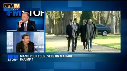 Télécharger la video: BFM STORY: Manif pour tous, vers un mariage UMP/FN? - 22/04