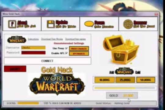 WOW Gold Hack MISTS OF PANDARIA [NO SURVEYS] [WORKING]
