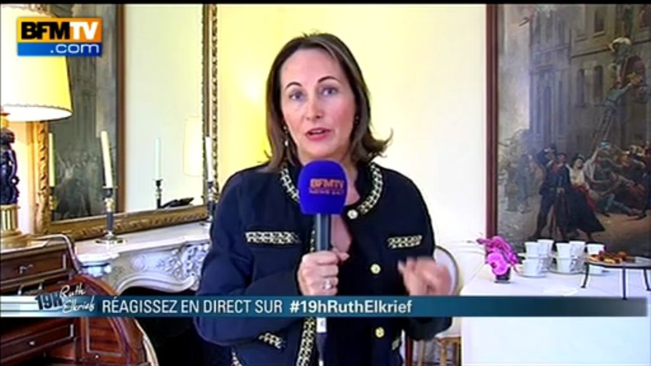 Ségolène Royal: l’invitée de Ruth Elkrief - 22/04