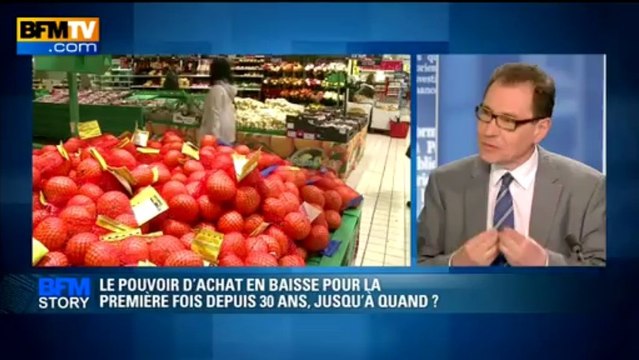 BFM STORY: Le pouvoir d'achat en baisse pour la première fois depuis 30 ans, jusqu'à quand? - 22/04