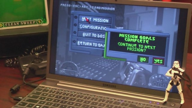 Classic Game Room - STAR WARS: DARK FORCES review for PC