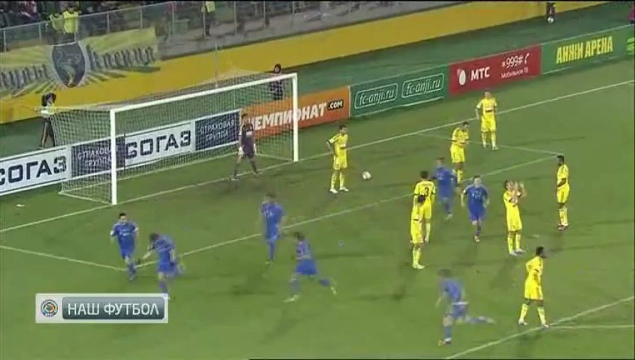 Анжи 3-3 Динамо