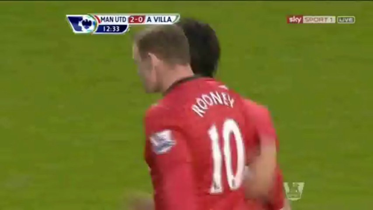 الهدف الثاني للمان يونيداد في مرمى أستون فيلا - روبين فان بيرسي