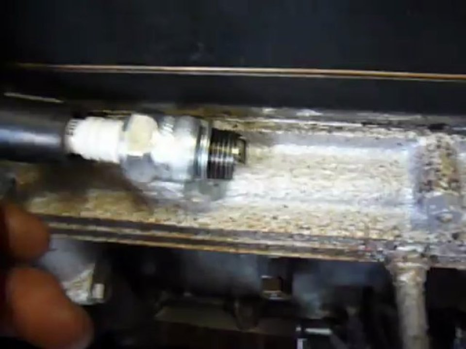 Test d'étincelle bougie B12 Bougie grasse