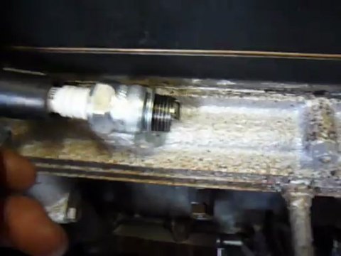 Test d'étincelle bougie B12 Bougie grasse
