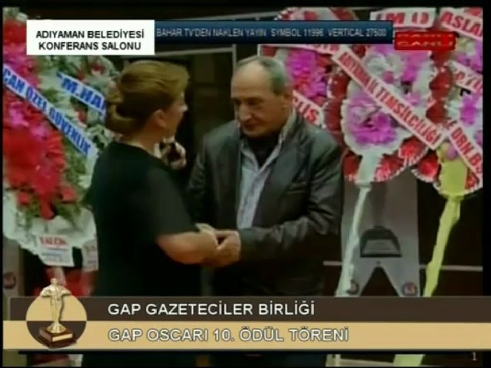 10.GAP OSCARI EN BAŞARILI  GAZETECİ VEYSEK ASLAN MUZAFFER DURU SEZAI ERHAN VEYSEL POLAT YUSUF TAŞ