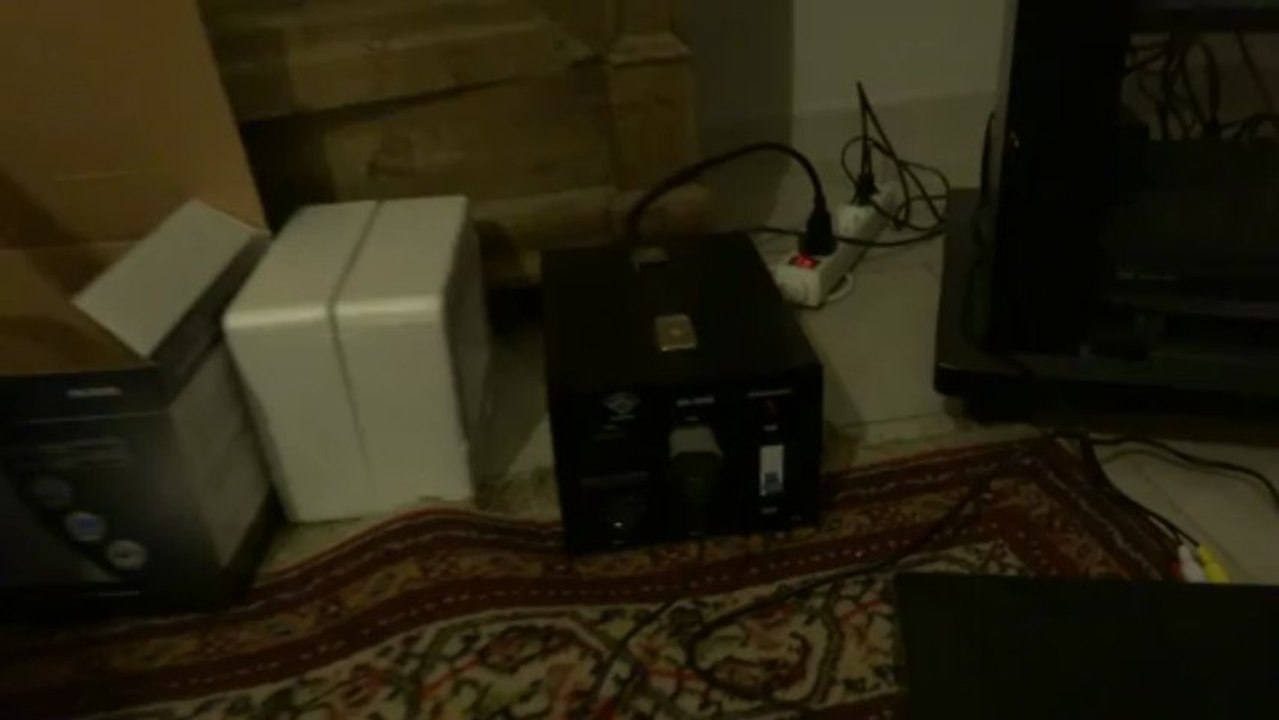 Le convertisseur de tension fonctionne