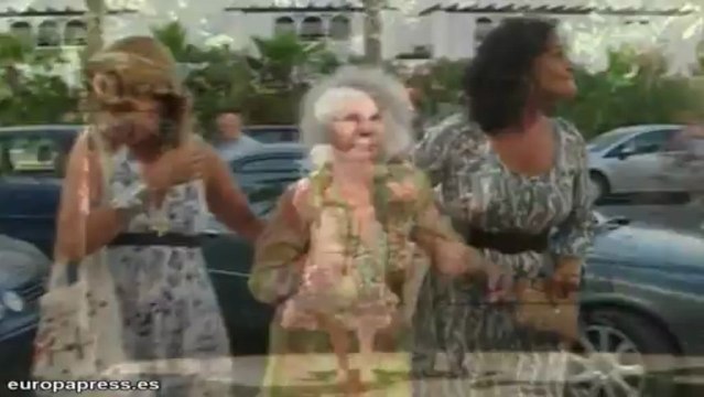 La Duquesa de Alba, ingresada en Roma