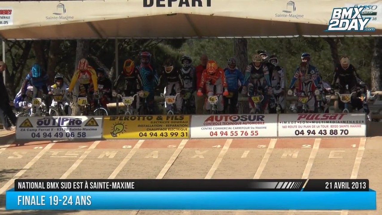 Finale Hommes 19-24 National BMX Sud Est Ste-Maxime 2013