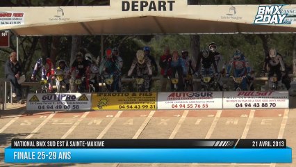 Finale Hommes 25-29 National BMX Sud Est Ste-Maxime 2013