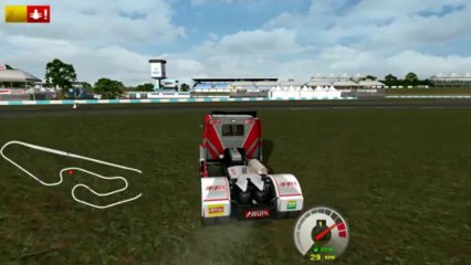 Formula truck fun test drift
