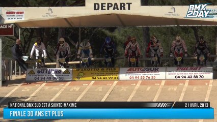 Finale Hommes 30 ans et plus National BMX Sud Est Ste-Maxime 2013