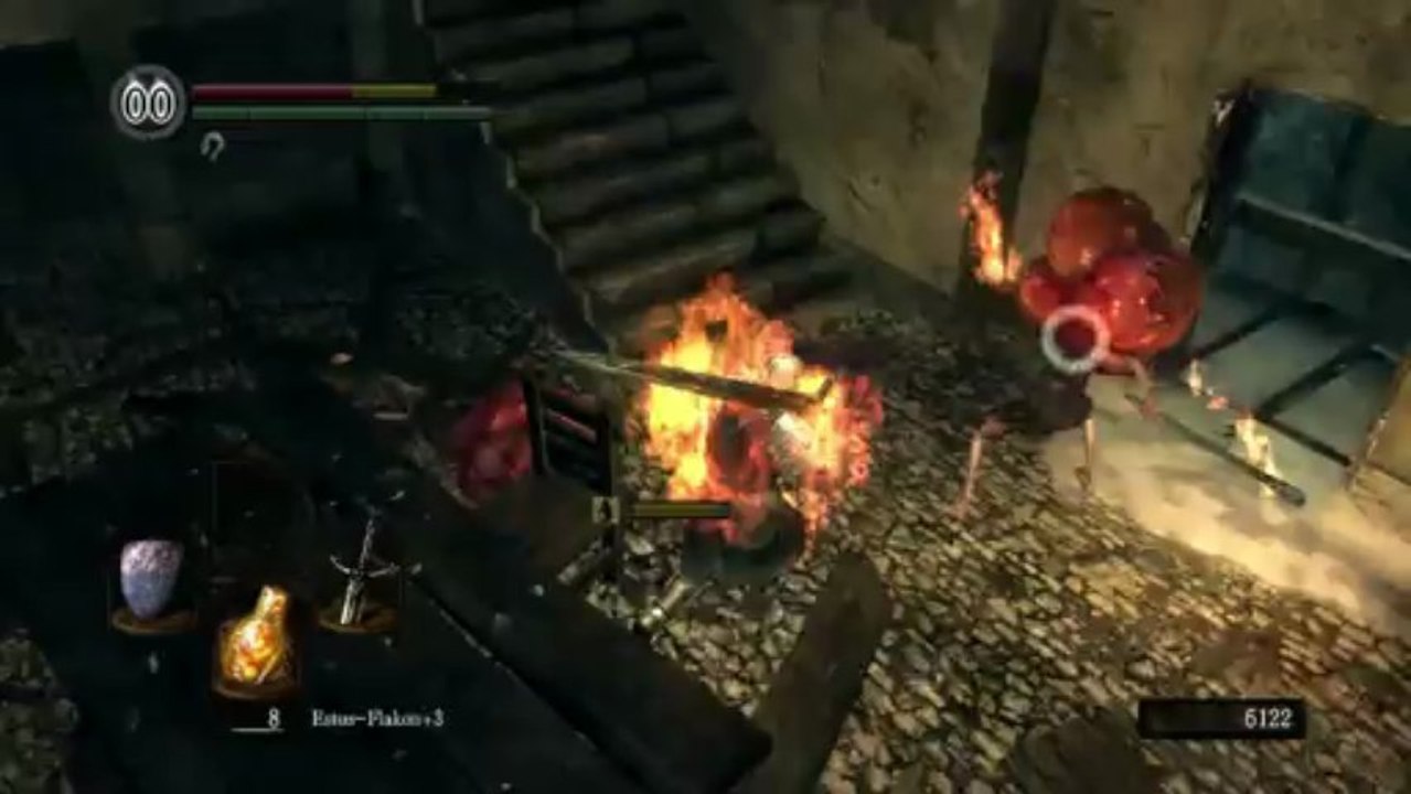 Let's Play Dark Souls [BLIND] (German) Part 117 - Toxin, mein Hass Status