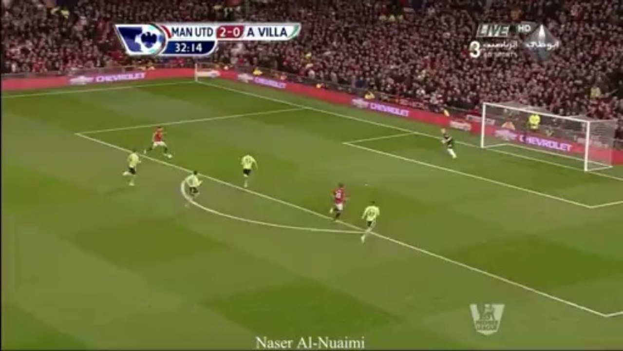 اليونايتد 3 - 0 استون فيلا | بيرسي