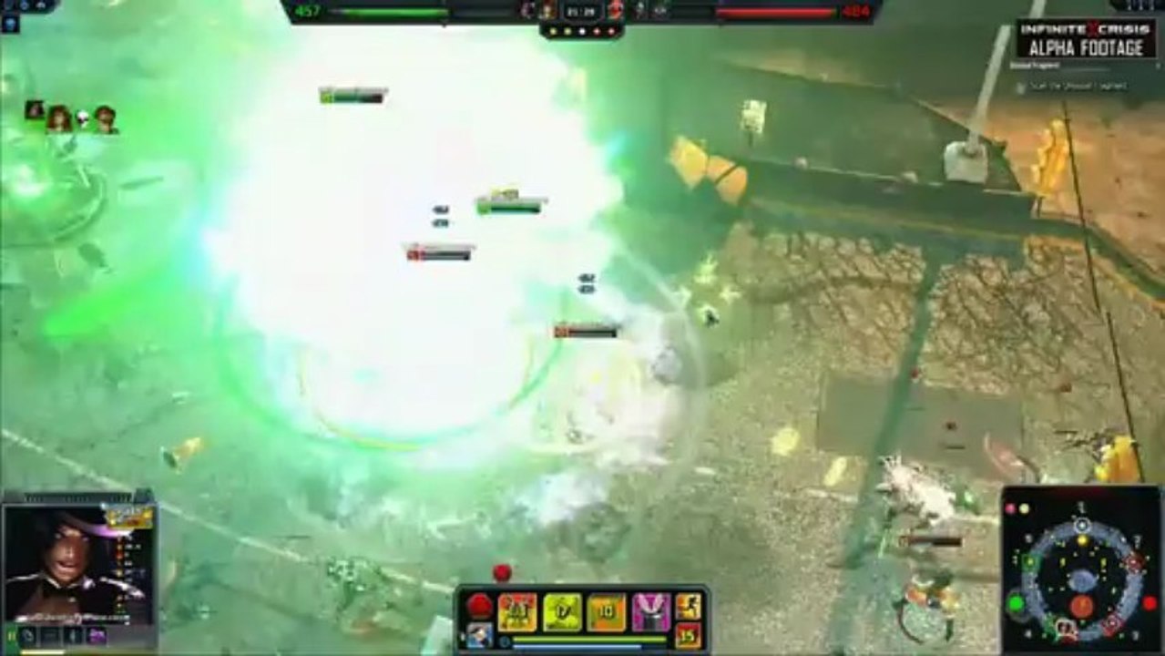 Infinite Crisis - Zatana en action