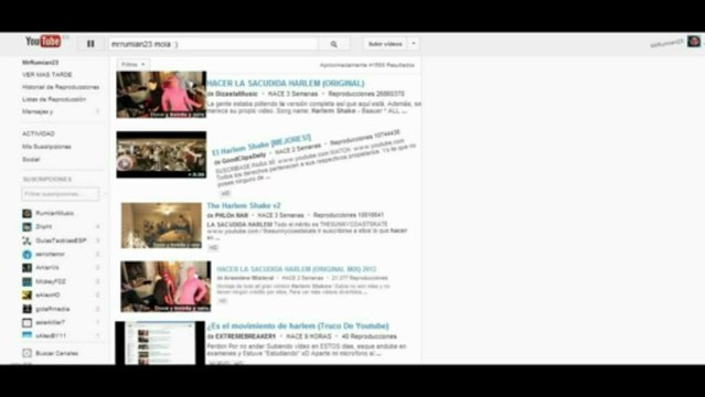 Youtube tiene el Harlem Shake Youtube HACIENDO EL Harlem Shake