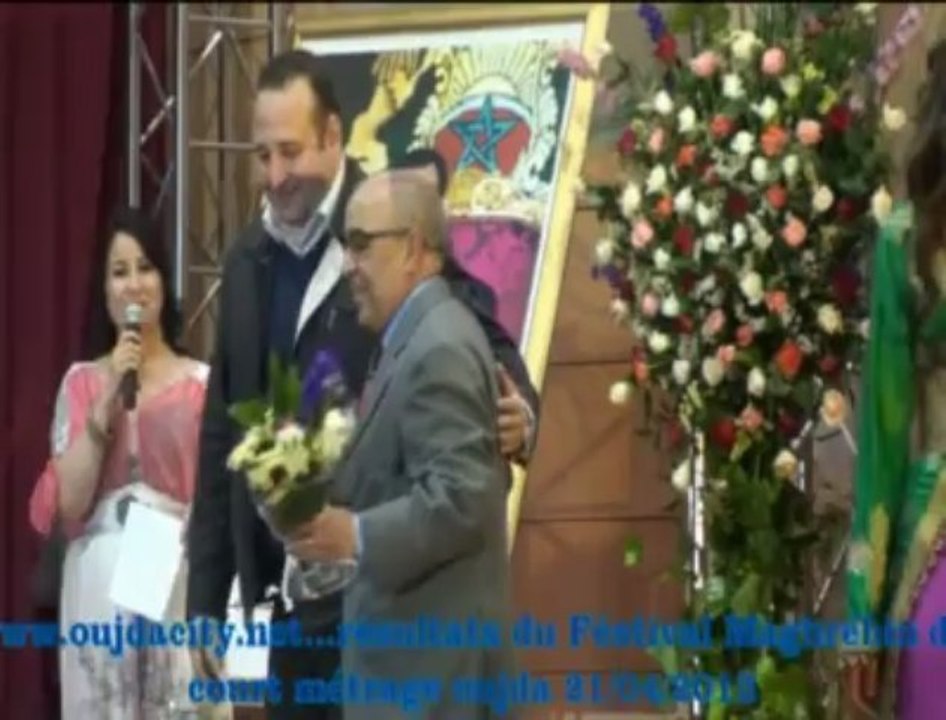 Festival Maghrébin du court métrage organisée a oujda  / meilleur prix pour homme