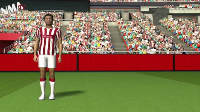 Luis Suarez bites player: opponent Ivanovic takes one in the arm