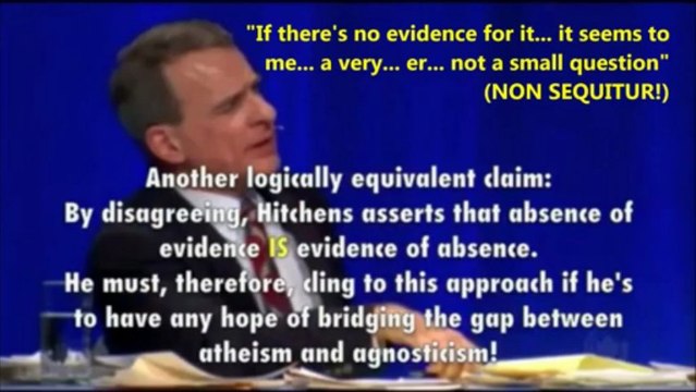 Christopher Hitchens Doesn't Know the Definition of Atheism
