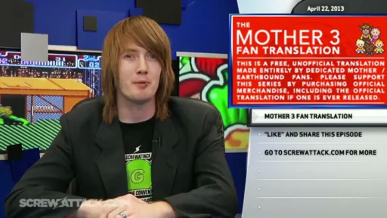 Sega Pluto Up For Grabs, Free Games on 3DS, and the Mother 3 Fan Translation. - Hard News Clip