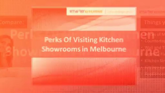Perks of Visiting a Kitchen Showroom in Melbourne