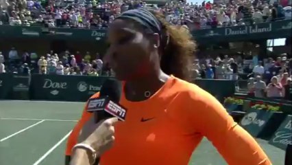 라이브바카라★DDEE4.COM★라이브바카라Serena After Defeating Jankovic