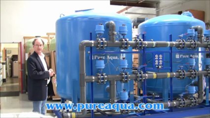 Pure Aqua| Twin Alternating Activated Carbon Filtration System USA 150 GPM