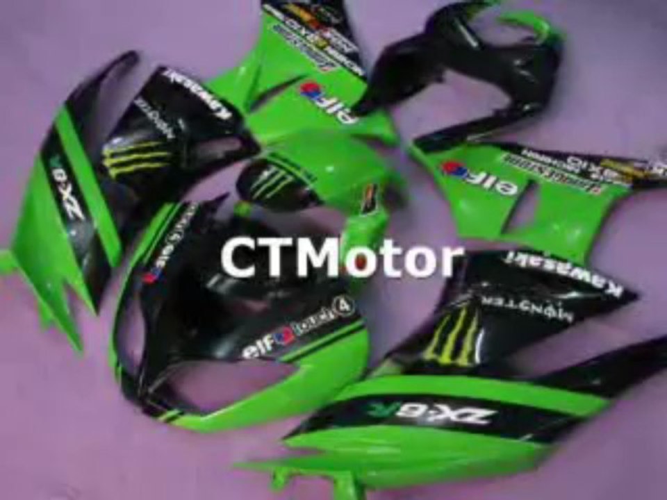 CTMotor 2009-2010 KAWASAKI ZX6R ZX-6R 636 FAIRING 81A