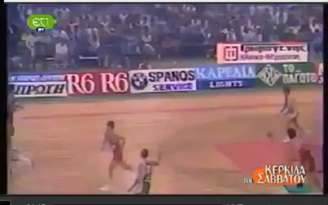 Panathinaikos Olympiakos  88-78 (Telikos 1986)