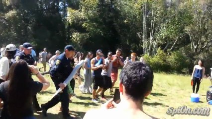 Un pétard géant d'1,13 kg confisqué par la police.