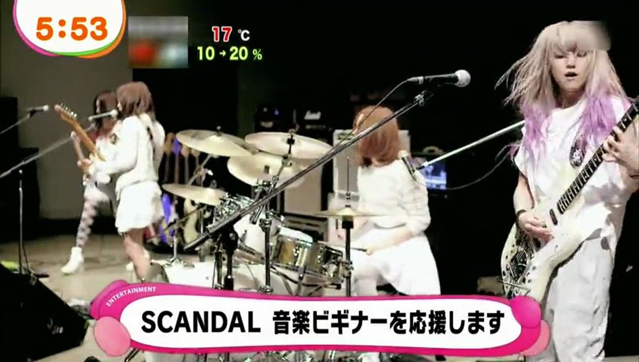 SCANDAL - Awanaitsumorino Genki dene (TV-clip)