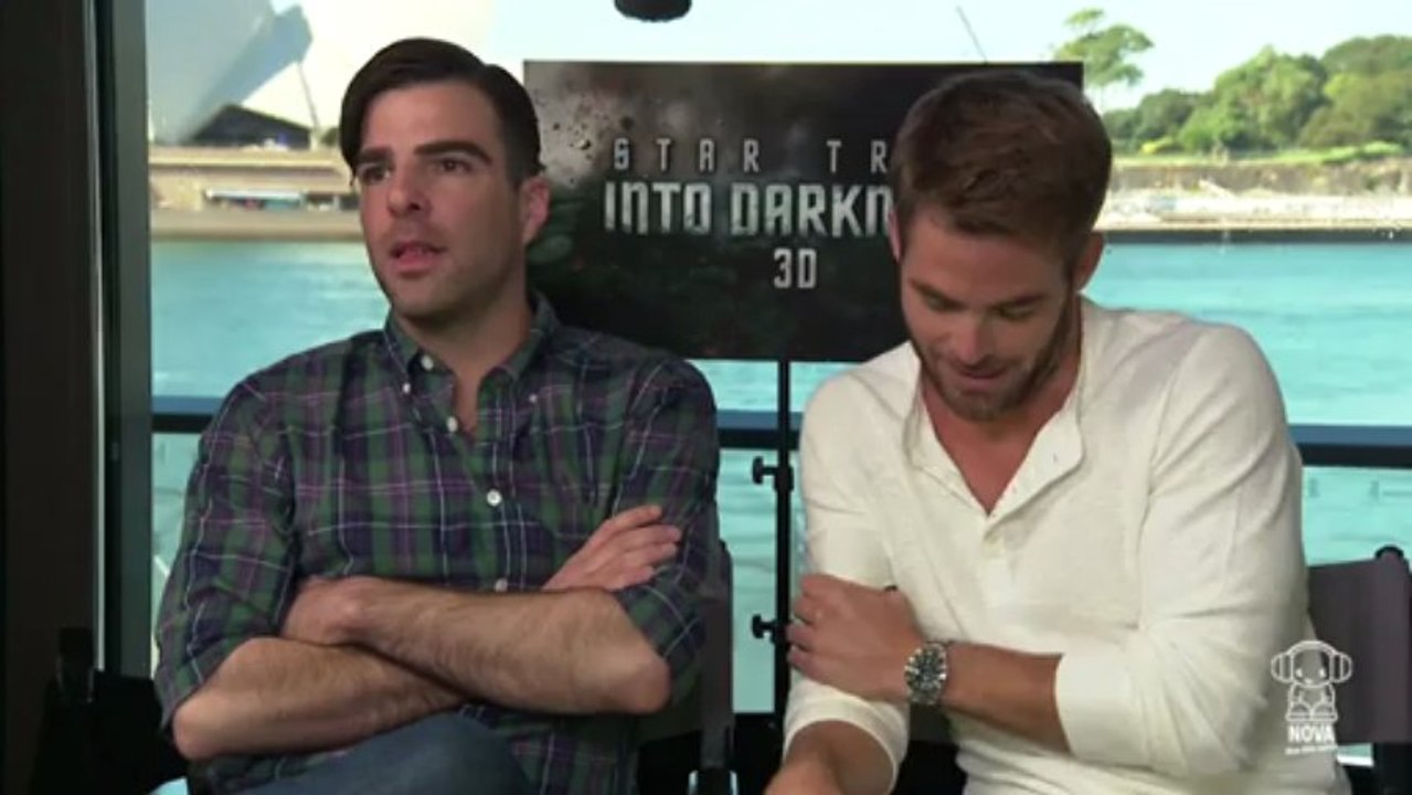 Smallzy got all the goss on the latest Star Trek film from Chris Pine and Zachary Quinto.