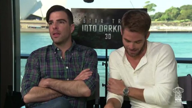Smallzy got all the goss on the latest Star Trek film from Chris Pine and Zachary Quinto.