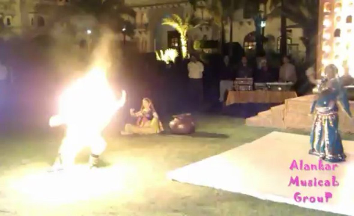 Welcome Program For Shell Lubricant Delegates With Mouth Fire and Folk Dance by Alankar Musical Group