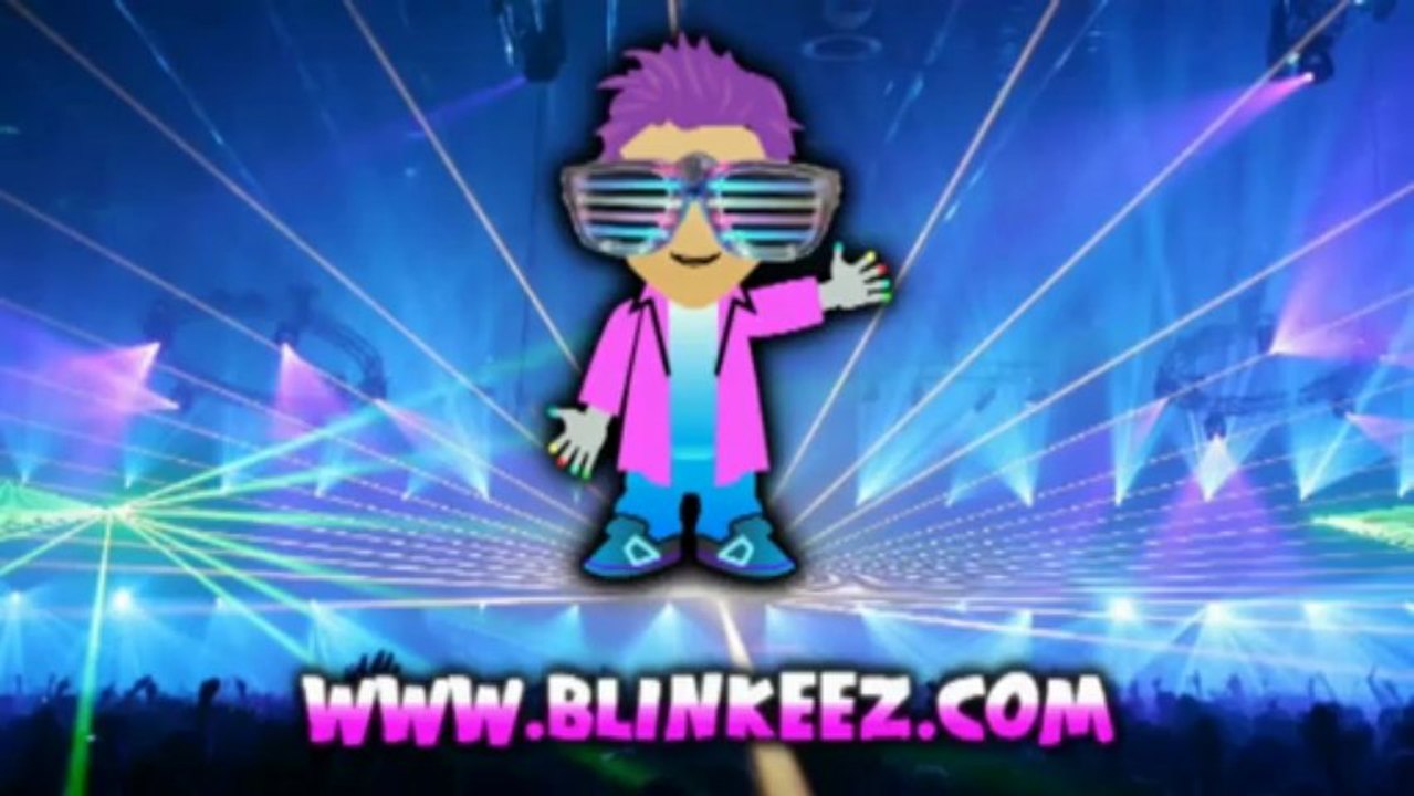 WICKED FUN Spiral Flashing LED Sunglasses at BLINKEEZ.com