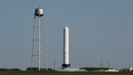 Décollage et atterrissage d'une fusée