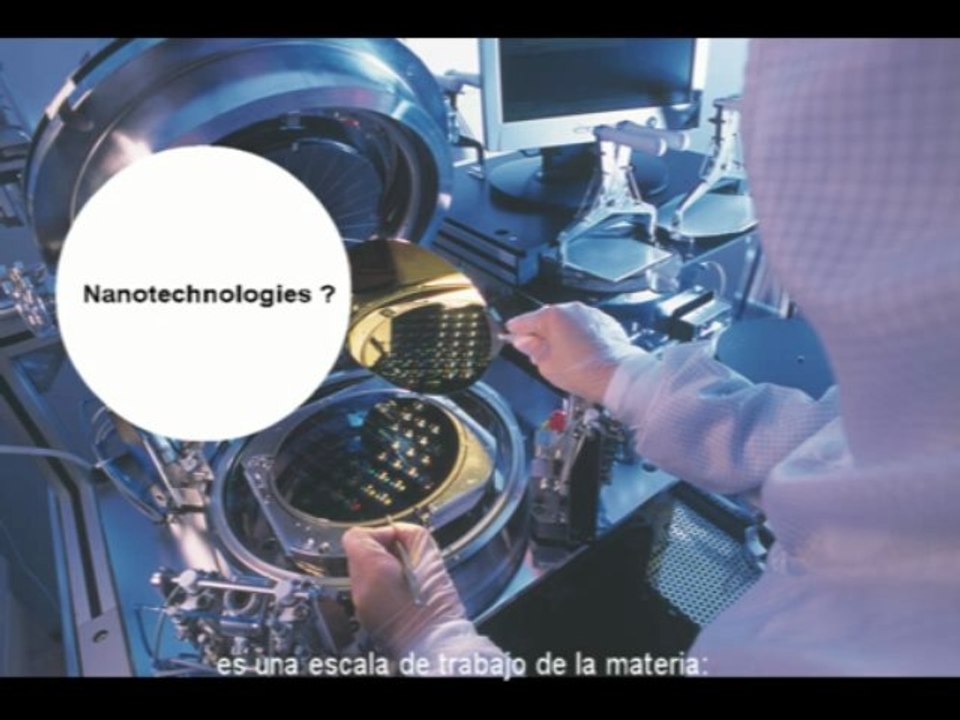 Définition des nanotechnologies par Bertrand Bouchet, conseiller pour la Science et la Tecnología - Madrid - 17 avril 2013