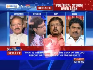 The Newshour Debate: JPC Report - Leak or the report, which is an issue? (Part 2 of 3)