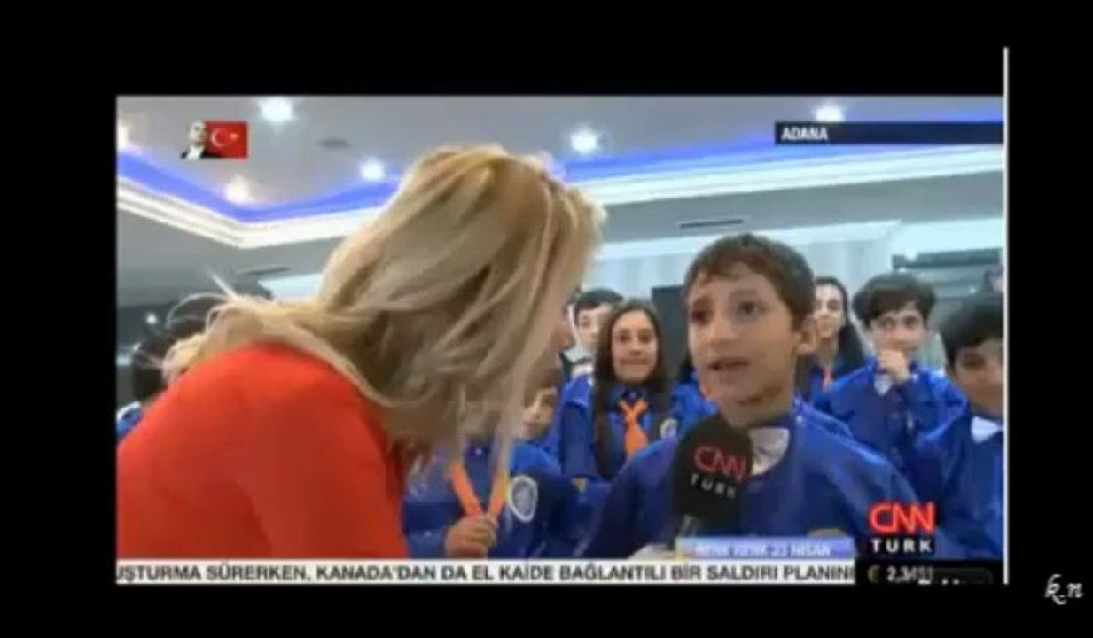 Yanık sesli MİNİK CAN Adana 23 Nisan 2013