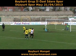 Bayburtspor Düzyurtspor maçı 3-1 (Bölüm1)